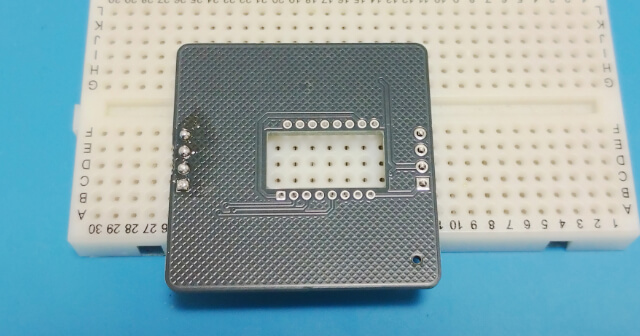 ピンヘッダのハンダ付け