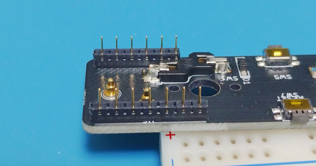 XIAO nRF52840のハンダ付け